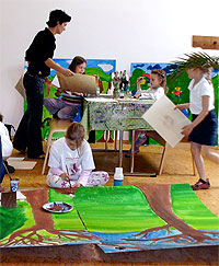 Kinderatelier Kurse mit Birgit Weierer